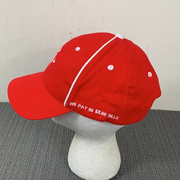 NBA Houston Rockets Hat Men's Adjustable Red White Embroidered Strapback Cap - Picture 6 of 12